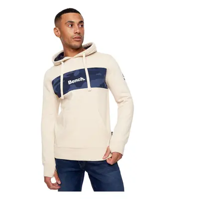 (S, Stone) Bench Mens Reiss Hooded Pullover Sweatshirt Jumper Hoody Hoodie