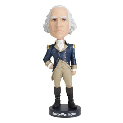 Royal Bobbles George Washington Bobblehead Premium Polyresin Lifelike Figure Unique Serial Numbe