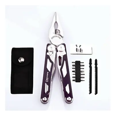 (DL30 Full Set Black) Daicamping DL30 Replaceable Parts Hand Diy Multi Tools Multi-tool Folding 