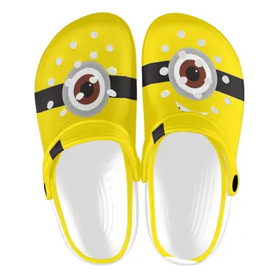 (Minion Eye _22021) Garden Clogs Shoes for Mens & Womens & Kids Clog Slippers Sandals