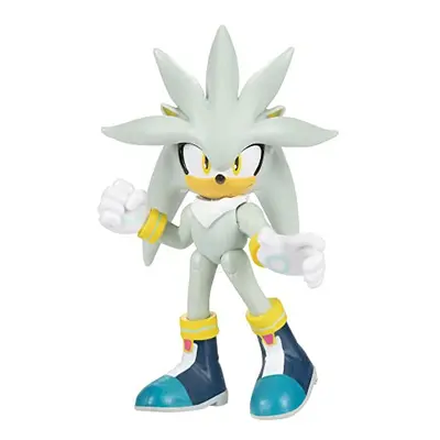 Sonic The Hedgehog 2.5-Inch Action Figure Modern Silver Collectible Toy