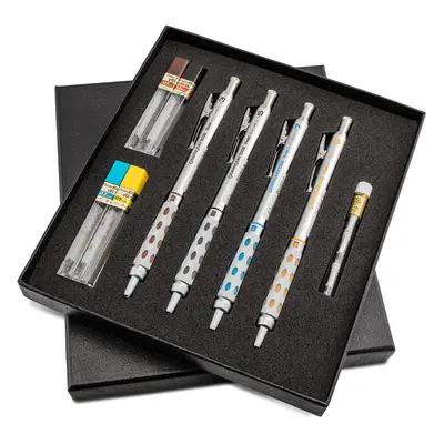 Pentel Arts GraphGear Premium Gift Set with Refill Leads & Eraser