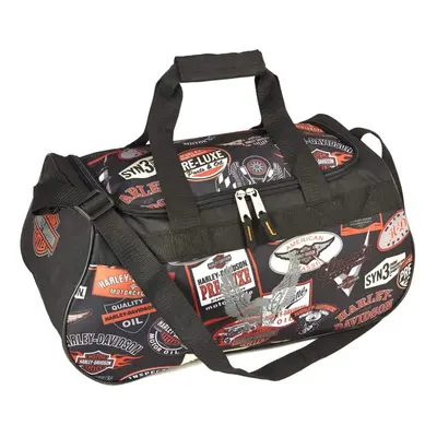 Harley Davidson Logo Sport Duffel Black One Size