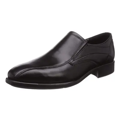 ECCO mens Citytray Bike Toe Slip on Loafer Black 6-6.5 US