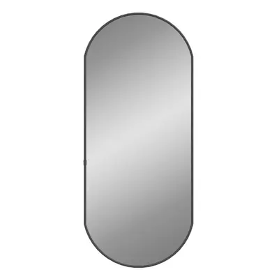 (black, x cm) vidaXL Wall Mirror Oval Hall Vanity Toilet Hanging Mirror Multi Colours/Sizes