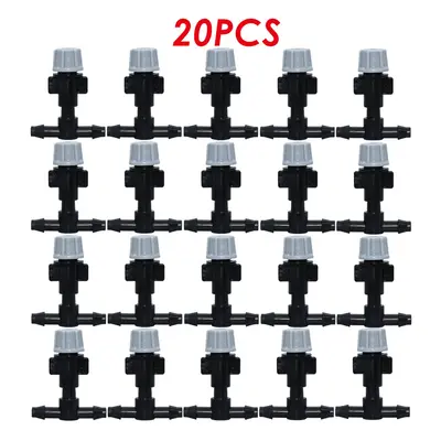 (KSL01-014-20PCS) KESLA 20PC Micro Drip Irrigation Misting Nozzle Emitter Atomizing Sprayer & 4/