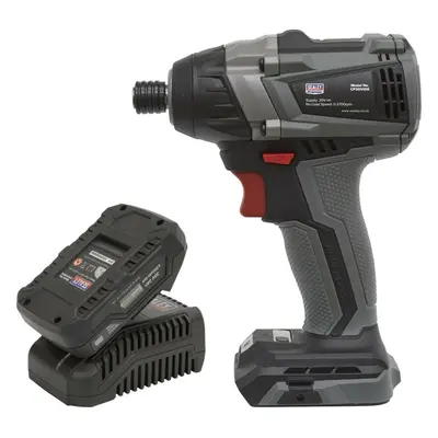 20V Brushless Impact Driver Kit - 1/4" Hex Drive - Includes Battery & Charger