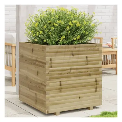 vidaXL Garden Planter 70x70x72.5 cm Impregnated Wood Pine