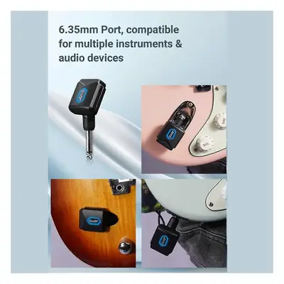 -06 Wireless Guitar System 5.8GHz Digital Wireless Guitar Transmitter and Receiver for Electric 