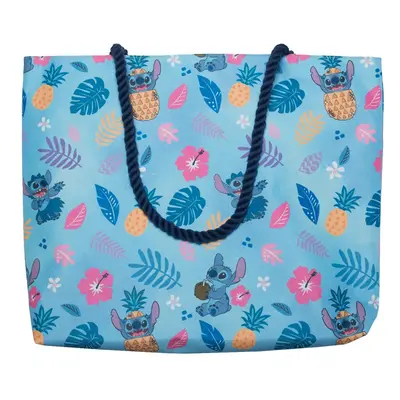 Disney Tote Lilo and Stitch Hawaiian Beach Print Travel Bag