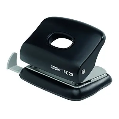 Fashion FC20 Hole Punch Punches up to Sheets Adjustable Guide Bar Ergonomic Design Black