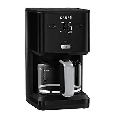 KRUPS KM6008 Smart'n Light Coffee Maker Filter | Intuitive Display | 1.25 Litre Capacity for Up 