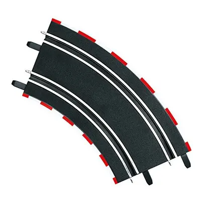 Carrera 2/45 Curve Track Section Part for Use with GO!!! and Digital - Pack of