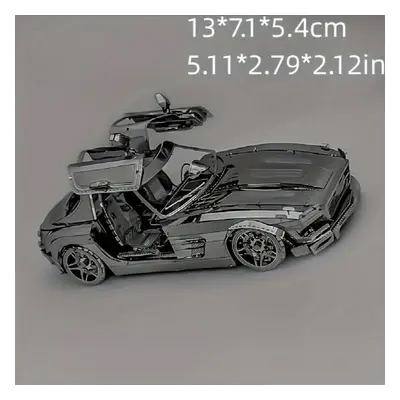 DIY Metal Assembly Toy Car Model 3D Stereo Puzzle Toy Racing Car Model