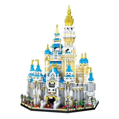 Fun Creative Lz8028 Miniature Diamond Small Particle Castle Model Series Puzzle Assembled Buildi