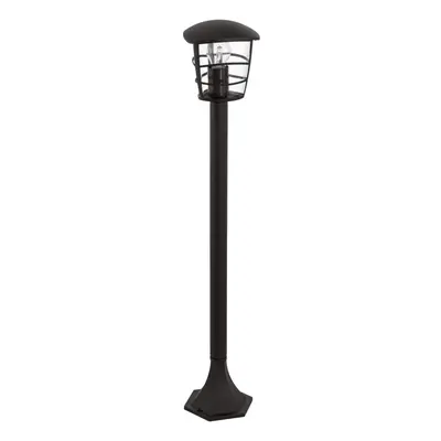 IP44 Outdoor Bollard Light Black Lantern x 60W E27 Bulb Lamp Post