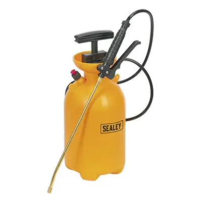 5L Pressure Sprayer - Metal Lance & Adjustable Nozzle - Shoulder Strap