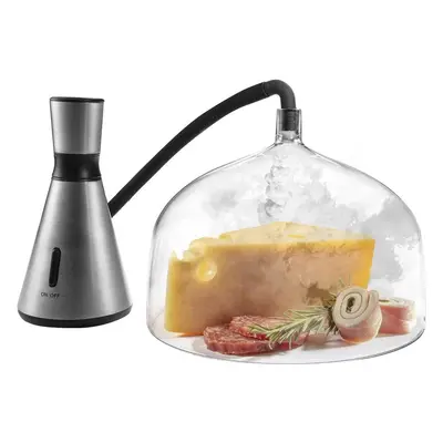 (ash grey) Smoking Gun Food Smoker And Tools Set, Portable Hand-held Smoke Infuser For Cocktails