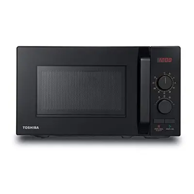 Toshiba 800w 20L Microwave Oven with Auto Menus, Power Levels, Mute Function, and LED Cavity Lig