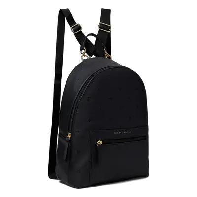 Tommy Hilfiger Amelia II Medium Dome Backpack-Embossed TH Serif Critte