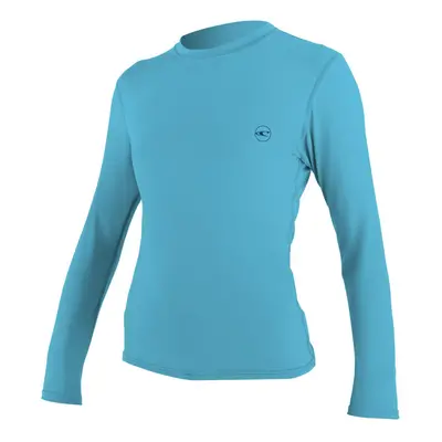 O'Neill Women's Basic 30+ Long Sleeve Sun Shirt Turquoise