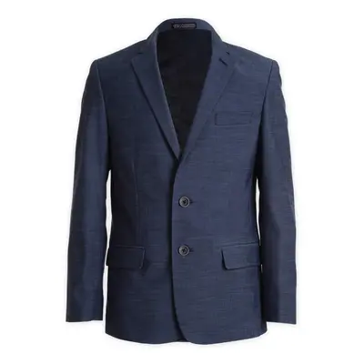 Calvin Klein Boys' Blazer Suit Jacket 2-button Single Breasted Closur