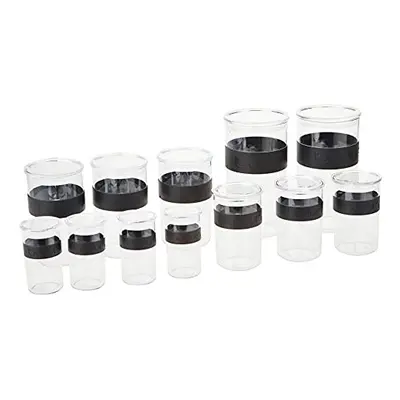 Bodum Presso Shatterproof Storage Jar Piece Set, Black