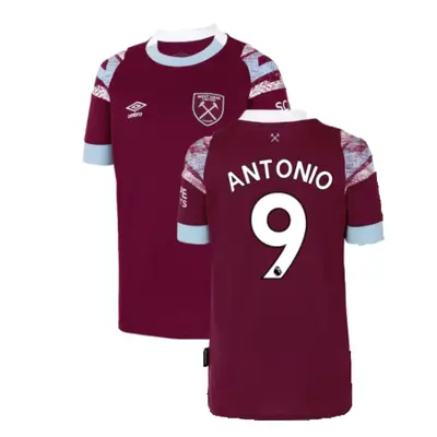 (XLB) West Ham Home Shirt (Kids) (ANTONIO 9)