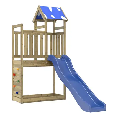 vidaXL Outdoor Playset Impregnated Wood Pine playset wooden playset