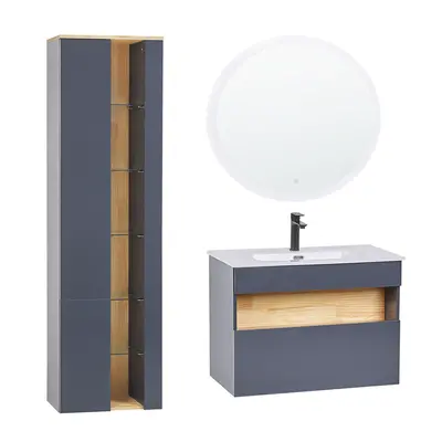 Bathroom Vanity Set FIGUERES Grey