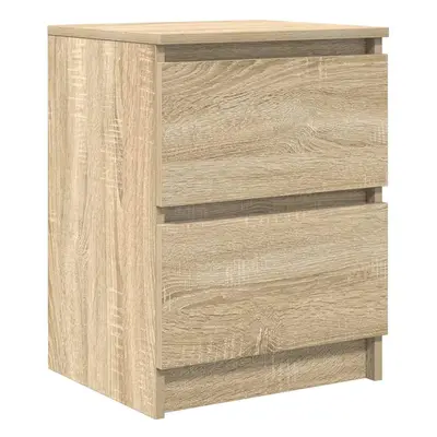 (sonoma oak) vidaXL TV Cabinet Smoked Oak 40x35x54 cm Engineered Wood tv stand tv sideboard