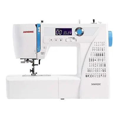 Janome QDC Sewing Machine with Extension Table, Stitches, LCD Display