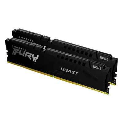 Kingston Technology FURY Beast 32GB 6000MT/s DDR5 CL36 DIMM (Kit of 2) Black EXPO