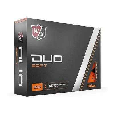 Staff Golf Balls, Duo Soft, Two-Piece Golf Ball, Balls, Orange