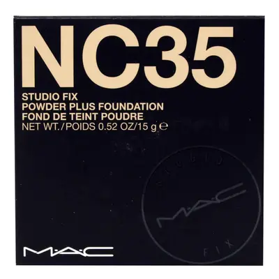 MAC Studio Fix Powder Plus Foundation NC35 for Women 0.52 Ounce (Stud