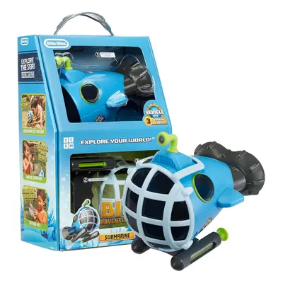 Big Adventures Submarine STEM Toy - Includes Water Vehicle with Underwater Viewer, Water Sprayer