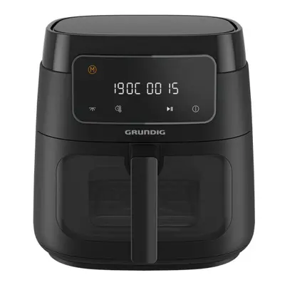 GRUNDIG FRY Single 7.6 Stand-alone W Hot air fryer Black