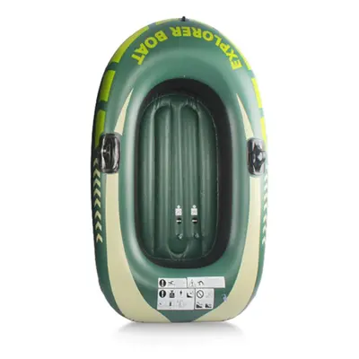 (green, S) Inflatable Boat Fishing Boat For Adult & Child Summer Fun Boat Canoe Kayak