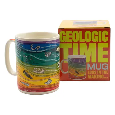 The Unemployed Philosophers Guild Geologic Time Mug - A Colorful Refer