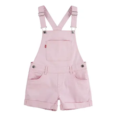 Levi's Girls' Denim Shortall Rose Shadow 4T