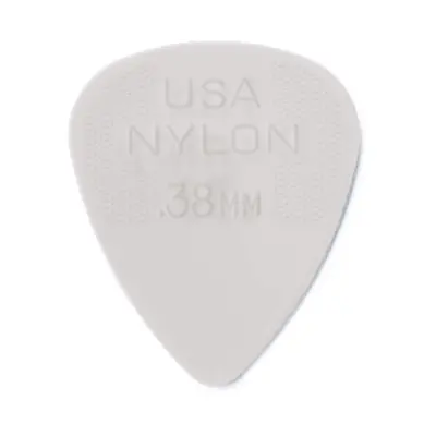 JIM DUNLOP 44R38 38mm Nylon Standard guitar Picks 72-Pack