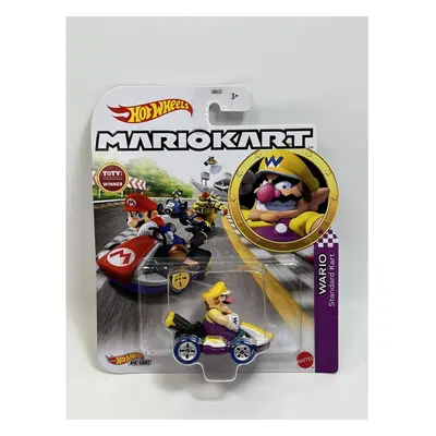 Mario Kart Wario Standard Kart Hot Wheels GBG32