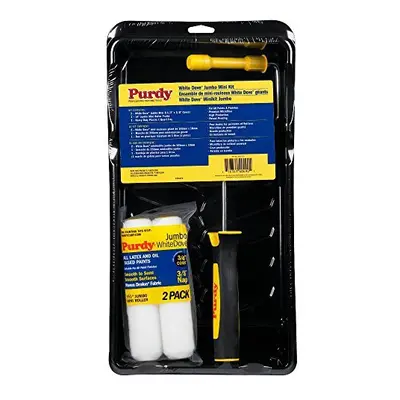 Purdy 6.5" White Dove Jumbo Mini Paint Roller Kit