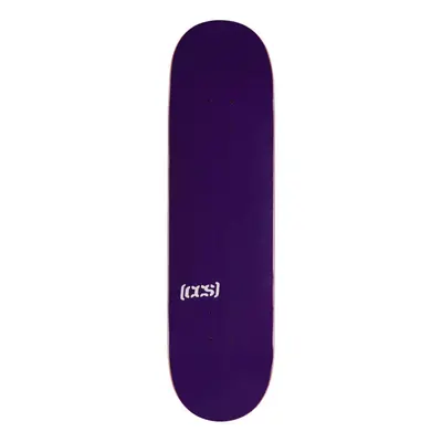 [CCS] Logo Skateboard Deck Purple 8.25""