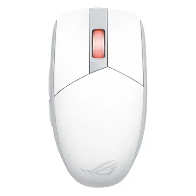 ASUS ROG Strix Impact III Wireless - mouse - Bluetooth 5.1, 2.4 GHz - moonlight white