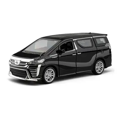 (VELLFIRE black) 1:32 Toyota VELLFIRE Alphard MPV Alloy Car Model Diecasts Metal Toy Vehicles Ca