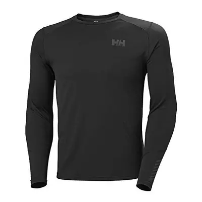 Mens Lifa Active Crew Ls TShirt Black Medium