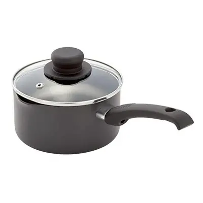 Judge Just Cook JJC16 Teflon Non-Stick 16cm 1.2L Saucepan with Glass Lid, Induction Ready - Year