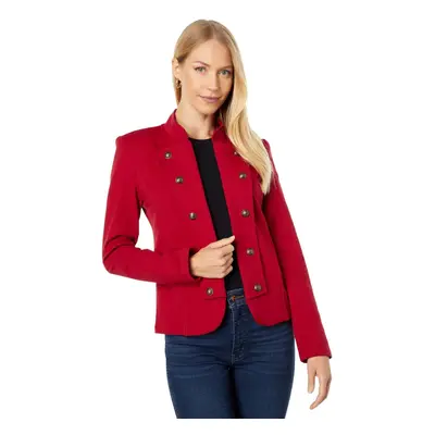 Tommy Hilfiger Women's Casual Band Jacket Fall Fashion Chili Pepper