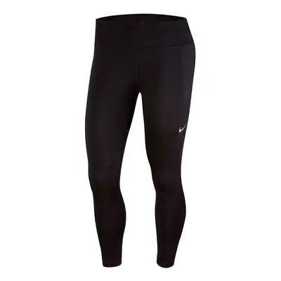 Nike Women's Fast Crop Black/Reflective Silver X-Small